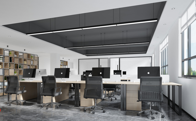 江西優寶新材料12000平產業園裝修