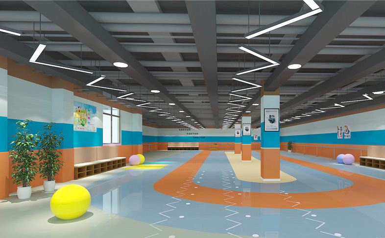 倍體少兒運動示范館裝修